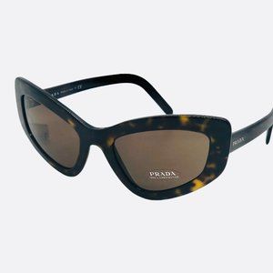 New PRADA SPR 11V Catwalk Tortoise Sunglasses